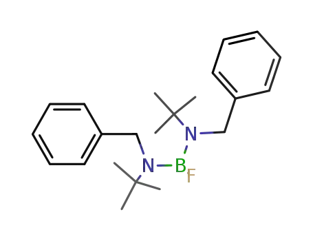 bis(benzyl-tert-butylamino)boron fluoride