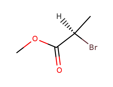 Molecular Structure of 20047-41-0 ([R,(+)]-2-Bromopropanoic acid methyl ester)