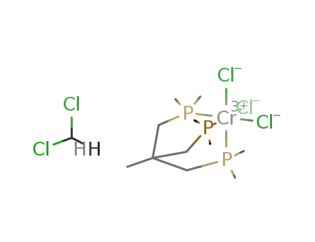 fac-[1,1,1-tris((dimethylphosphino)methyl)ethane]chromium(III) chloride*methylene chloride