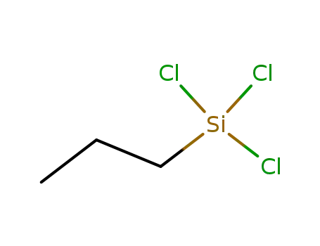 Molecular Structure of 141-57-1 (Trichloropropylsilane)