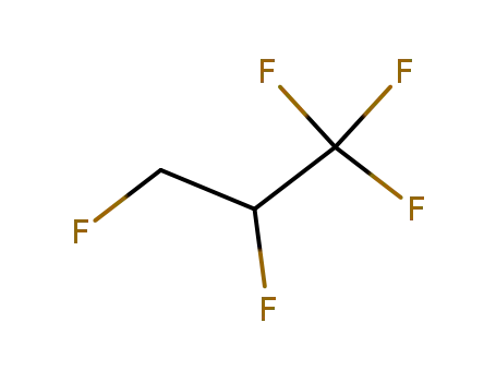 Molecular Structure of 431-31-2 (1,1,1,2,3-PENTAFLUOROPROPANE)
