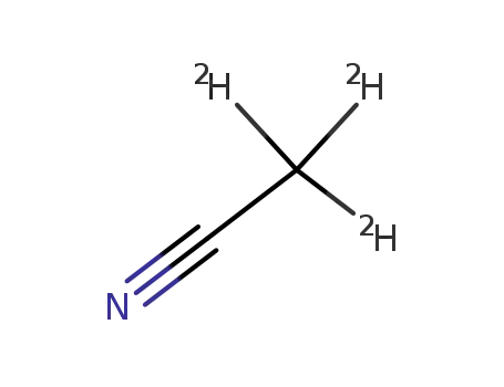 Molecular Structure of 2206-26-0 (ACETONITRILE-D3)