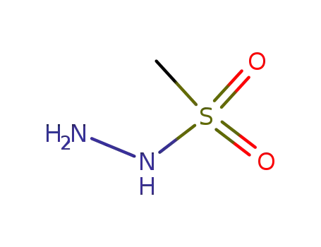 Molecular Structure of 10393-86-9 (METHANESULFONYL HYDRAZIDE)