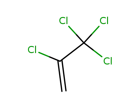 Molecular Structure of 16500-91-7 (1-Propene, 2,3,3,3-tetrachloro-)