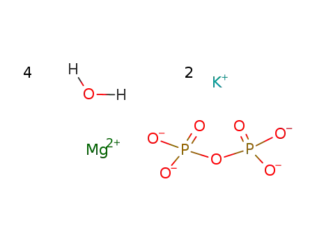 dipotassium magnesium diphosphate tetrahydrate