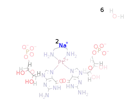 Na2[Pt(1,3-propylenediamine)(guanosine-5'-monophosphate)2] * 6 H2O