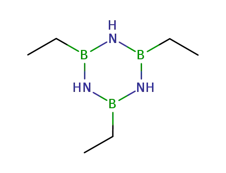 Molecular Structure of 7443-22-3 (Borazine, 2,4,6-triethyl-)