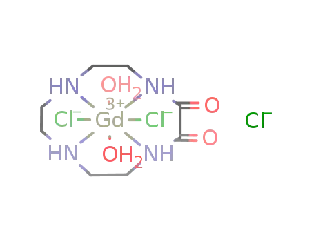 Gd(C8H16O2N4)Cl2(H2O)2(1+)*Cl(1-)=[Gd(C8H20Cl2N4O4)]Cl