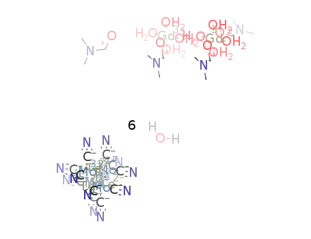 [tetraaquadimetylformamidegadolinium(III)][tetraaquabis(dimethylformamide)gadolinium(III)][dodecylcyanotetra-mu.3-tellurotetramolybdate(Mo-Mo)] dimethylformamide solvate hexahydrate