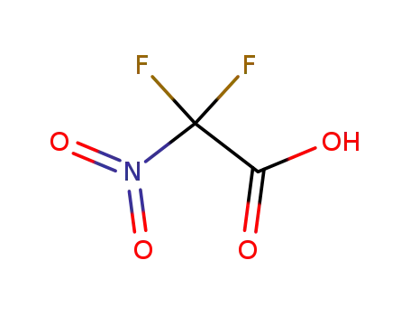 Molecular Structure of 426-03-9 (difluoro(nitro)acetic acid)