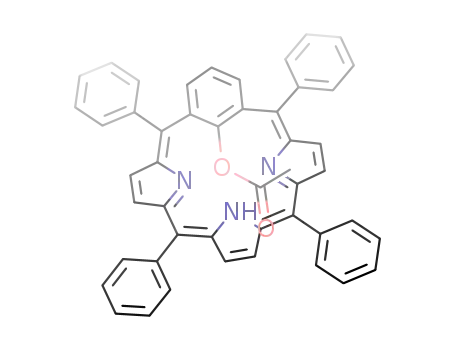 6,11,16,21-tetraphenyl-22-acetoxy-m-benziporphyrin