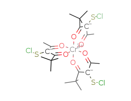 tris(3-chlorosulfenyl-5,5-dimethyl-2,4-hexanedionato)chromium(III)