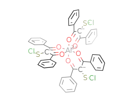 tris(2-chlorosulfenyl-1,3-diphenyl-1,3-propanedionato)aluminum(III)