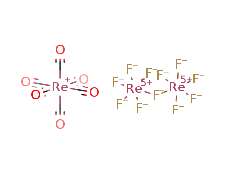 hexacarbonylrhenium(I) μ-fluoro-bis[pentafluororhenate(V)]