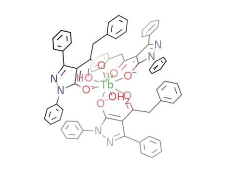 [Tb(1,3-diphenyl-4-phenylacetyl-5-pyrazolone-H)3(H2O)(EtOH)]