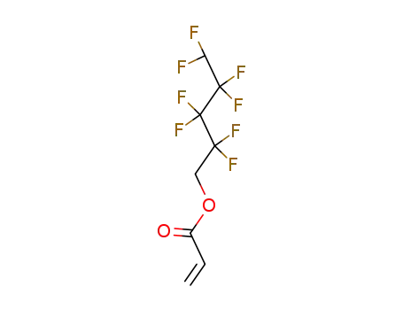 Molecular Structure of 376-84-1 (1H,1H,5H-OCTAFLUOROPENTYL ACRYLATE)
