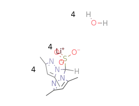 [(Li((bis(3,5-dimethylpyrazol-1-yl)methane sulfonate)(H2O))4