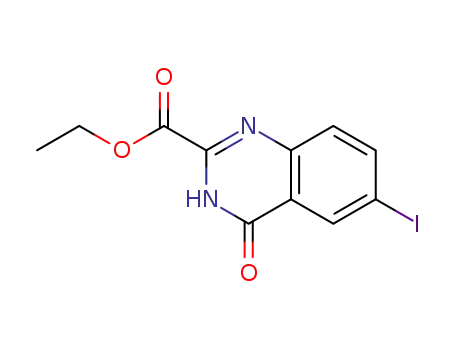 ethyl 6-iodo-4-oxo-3,4-dihydroquinazoline-2-carboxylate