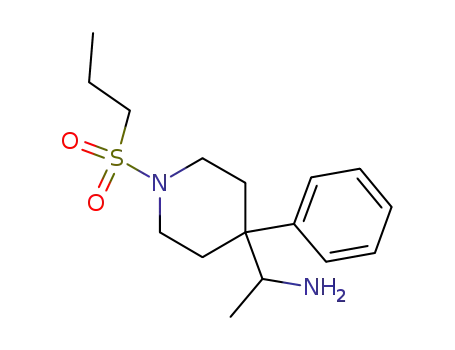 {1-[4-phenyl-1-(propylsulfonyl)piperidin-4-yl]ethyl}amine