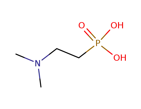 Molecular Structure of 14596-56-6 ((2-(dimethylamino)ethyl)phosphonic acid)