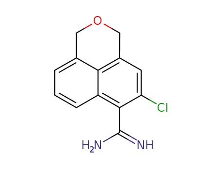 7-chloro-3-oxatricyclo[7.3.1.05,13]trideca-1(13),5,7,9,11-pentaene-8-carboximidamide