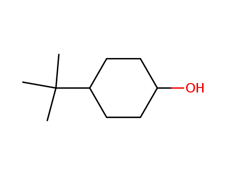 Molecular Structure of 98-52-2 (4-tert-Butylcyclohexanol)