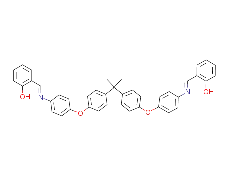 2,2'-{propane-2,2-diylbis[(p-phenylene)oxy-(p-phenylene)iminomethyl]}-diphenol