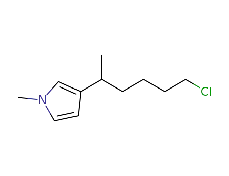 3-(5-chloro-1-methylpentyl)-1-methyl-1H-pyrrole
