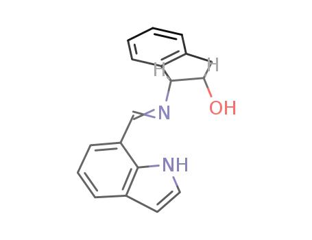 (1S,2R)-(-)-cis-1-((1-(1H-indol-7-yl)-methylidene)-amino)-indan-2-ol
