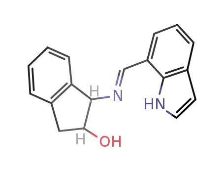 (1R,2S)-(+)-cis-1-((1-(1H-indol-7-yl)-methylidene)-amino)-indan-2-ol