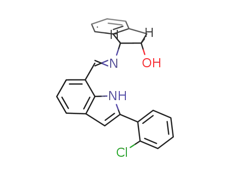 (1R,2S)-(+)-cis-1-([1-[2-(2-chloro-phenyl)-1H-indol-7-yl]-methylidene]-amino)-indan-2-ol