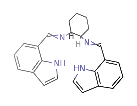 (1R,2R)-N,N'-bis-[1-(1H-indol-7-yl)-methylidene]-cyclohexane-1,2-diamine