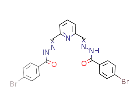 pyridine-2,6-dicarbaldehyde bis-4-bromobenzohydrazone