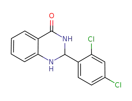 2,3-dihydro-2-(2,4-dichlorophenyl)quinazolin-4(1H)-one