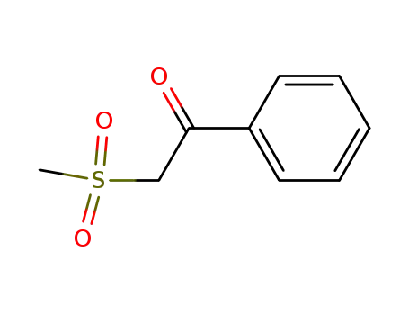 Molecular Structure of 3708-04-1 (2-METHYLSULFONYLACETOPHENONE)
