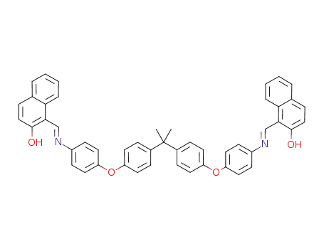1,1'-{(propane-2,2-diyl)bis[(1,4-phenylene)oxy(1,4-phenylene)iminomethyl]}bis(2-naphthol)
