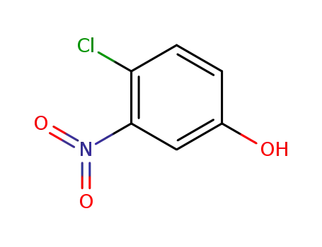 Molecular Structure of 610-78-6 (4-Chloro-3-nitrophenol)
