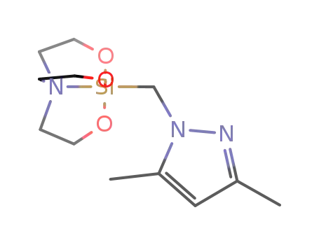 1-(1-silatranylmethyl)-3,5-dimethyl-1H-pyrazole