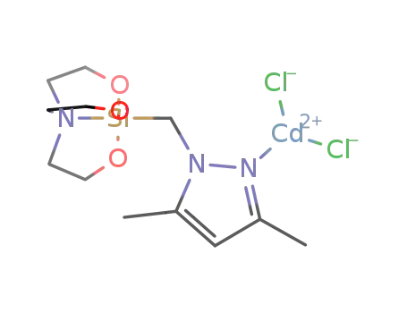 (1-(1-silatranylmethyl)-3,5-dimethyl-1H-pyrazole)*CdCl2