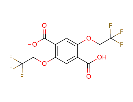 2,5-bis(2,2,2-trifluoroethoxy)terephthalic acid