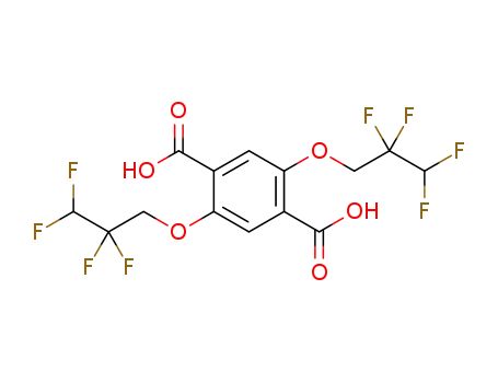 2,5-bis(2,2,3,3-tetrafluoropropoxy)terephthalic acid