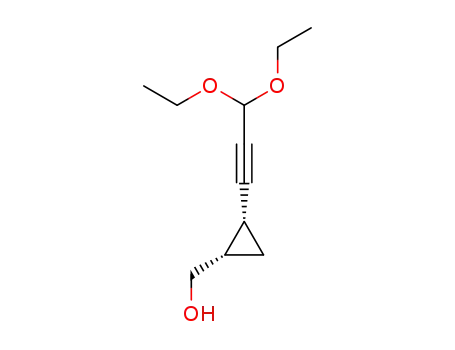 [(1R*,2S*)-2-(3,3-diethoxyprop-1-ynyl)cyclopropyl]methanol