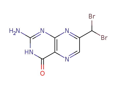 2-amino-7-dibromomethyl-3H-pteridin-4-one