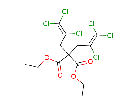 Bis(β.γ.γ-trichlorallylmalonic Acid)-Diethyl Ester