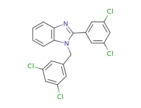 1-(3,5-dichlorobenzyl)-2-(3,5-dichlorophenyl)-1H-1,3-benzimidazole
