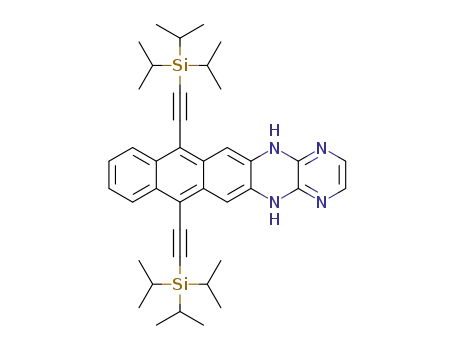 7,12-bis((triisopropylsilyl)ethynyl)-5,14-dihydro-1,4,5,14-tetraazapentacene