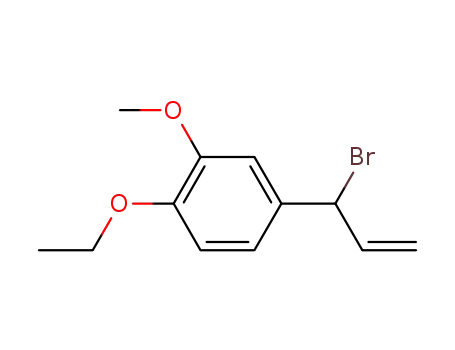 4-(1-bromoallyl)-1-ethoxy-2-methoxybenzene