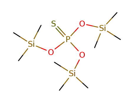 Molecular Structure of 20152-28-7 (Silanol, trimethyl-, phosphorothioate (3:1))