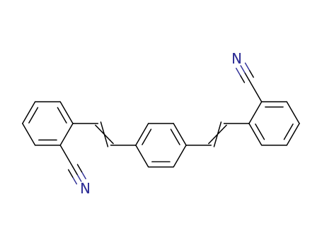 13001-39-3,1,4-Bis(2-cyanostyryl)benzene,Benzonitrile,2,2'-(p-phenylenedivinylene)di- (7CI,8CI);2-[(E)-2-[4-[(E)-2-(2-cyanophenyl)ethenyl]phenyl]ethenyl]benzonitrile;