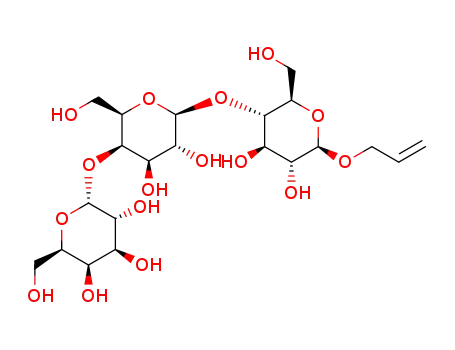(2R,3R,4S,5R,6R)-2-(((2R,3R,4R,5R,6S)-6-(((2R,3S,4R,5R,6R)-6-(allyloxy)-4,5-dihydroxy-2-(hydroxymethyl)tetrahydro-2H-pyran-3-yl)oxy)-4,5-dihydroxy-2-(hydroxymethyl)tetrahydro-2H-pyran-3-yl)oxy)-6-(hydroxymethyl)tetrahydro-2H-pyran-3,4,5-triol